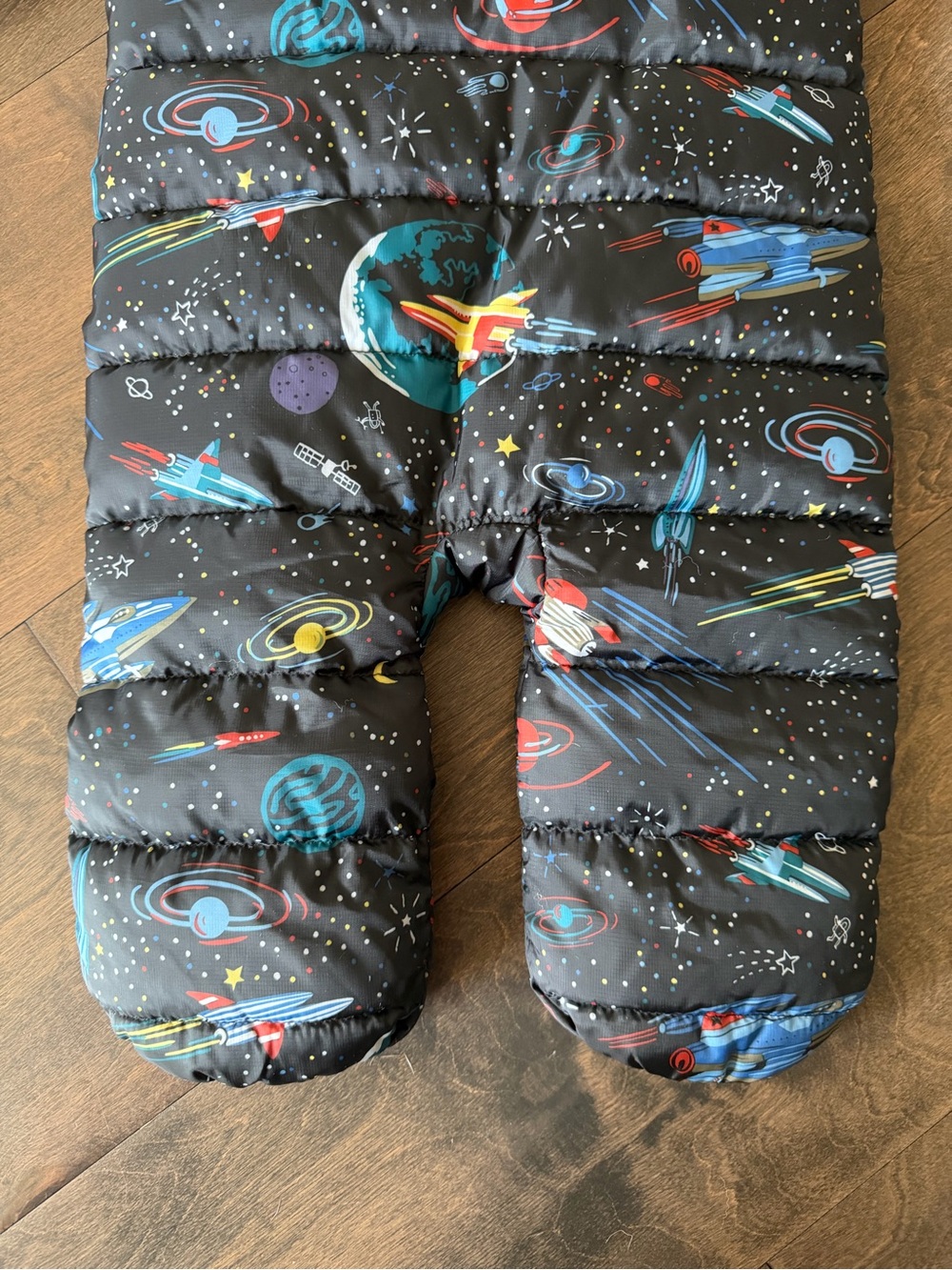 Hanna Andersson Space-Print Snowsuit - Picture 6 of 8
